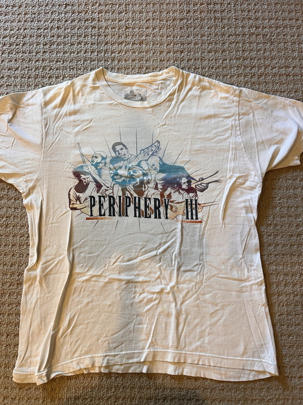 Vtg Periphery White Cotton All size S-5XL Gift For Fans T-shirt TA165