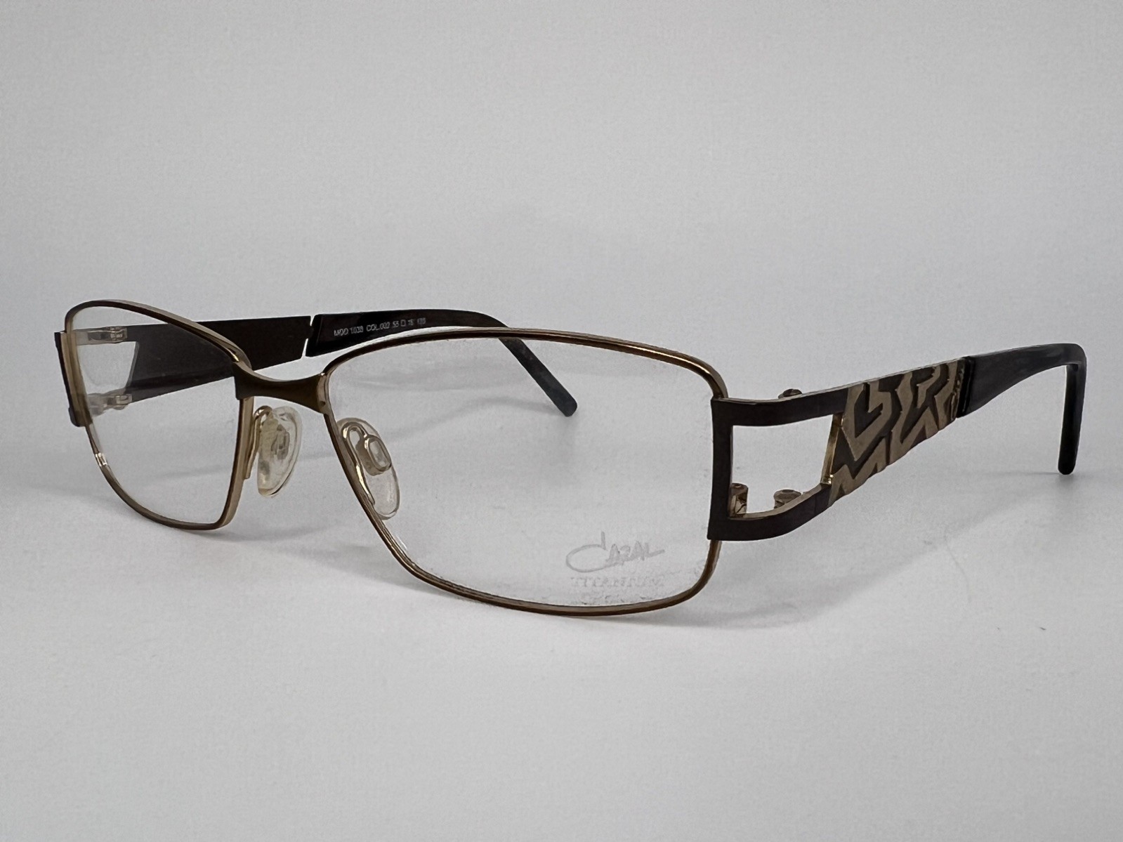 Authentic CAZAL Titanium  Eyeglasses Eyewear Frame M #1038 S55[]16-135mm Germany