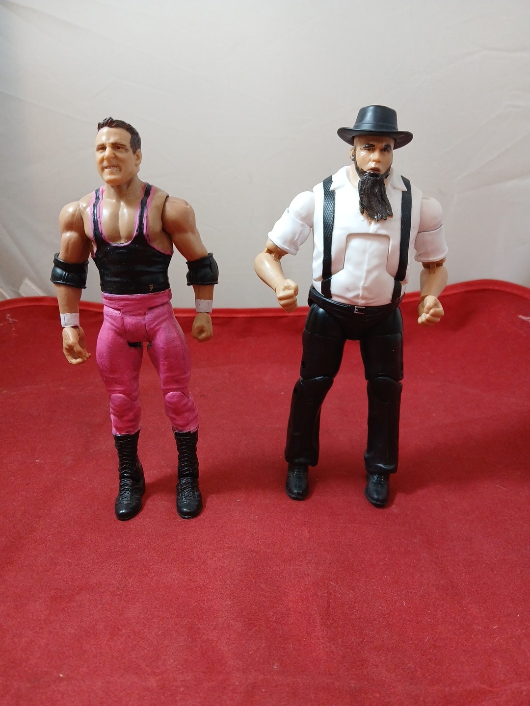 Custom ECW Wrestling Figure LOT Roadkill & Danny Doring Hardcore Extreme Team