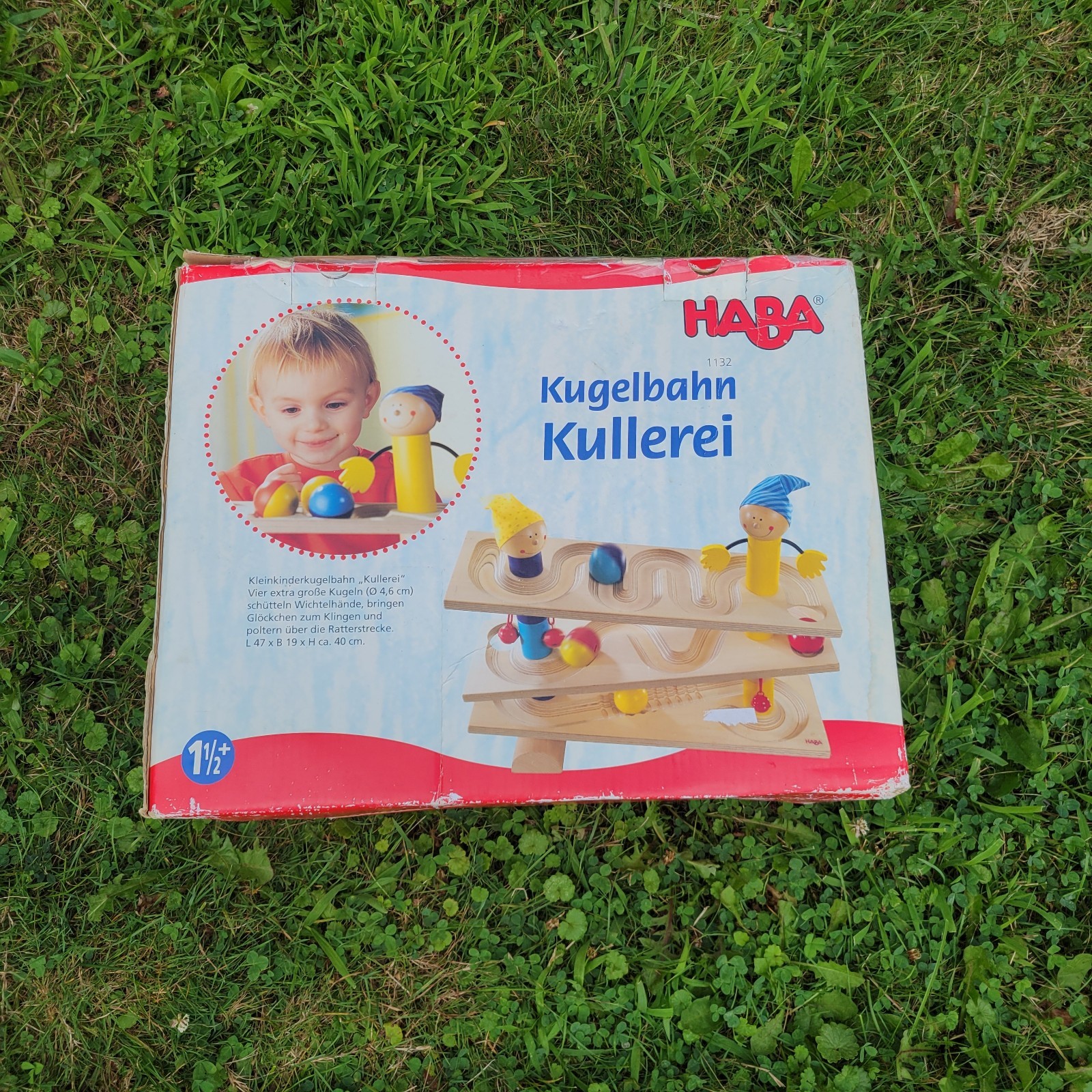 HABA Kugelbahn Kullerei Ball Track Roll \'n roll \'n roll - 3 balls included