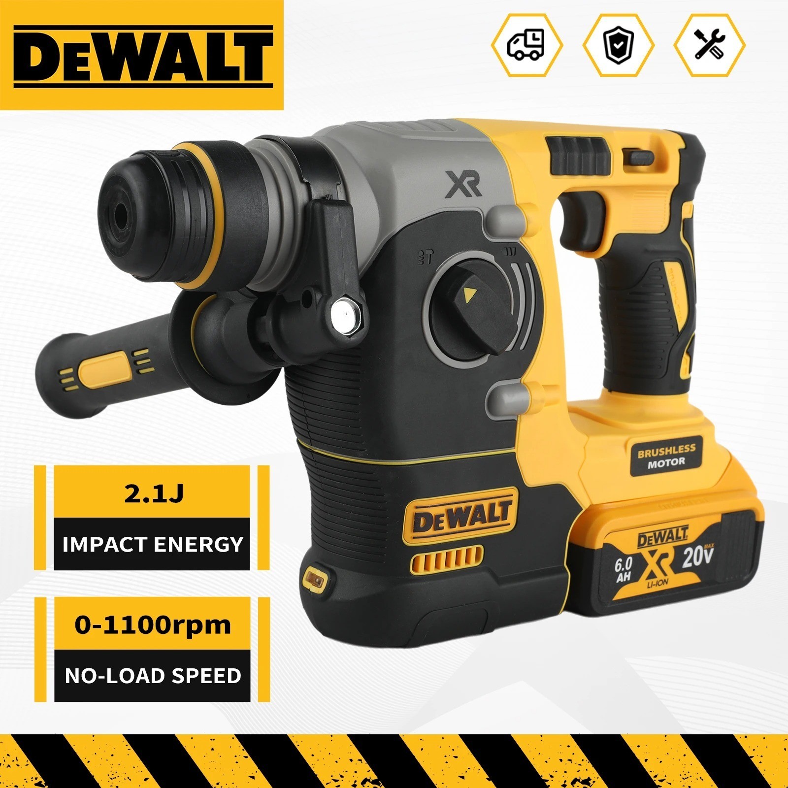 DEWALT DCH273 20V MAX XR Brushless 1