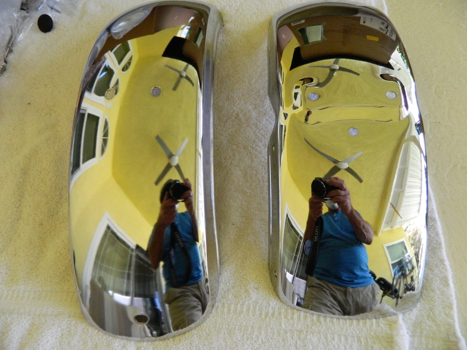 Honda ct70 mini tail 69-94 models front and rear fenders chromed metal fenders Honda ct70 mini tail 69-94 models front and rear fenders chromed metal fenders
