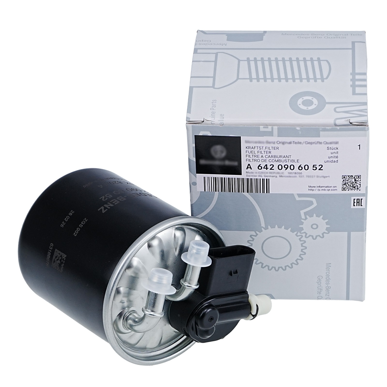 6420906052 New Diesel Fuel Filter For Benz OM642 Sprinter 2500/3500 E350 3.0L