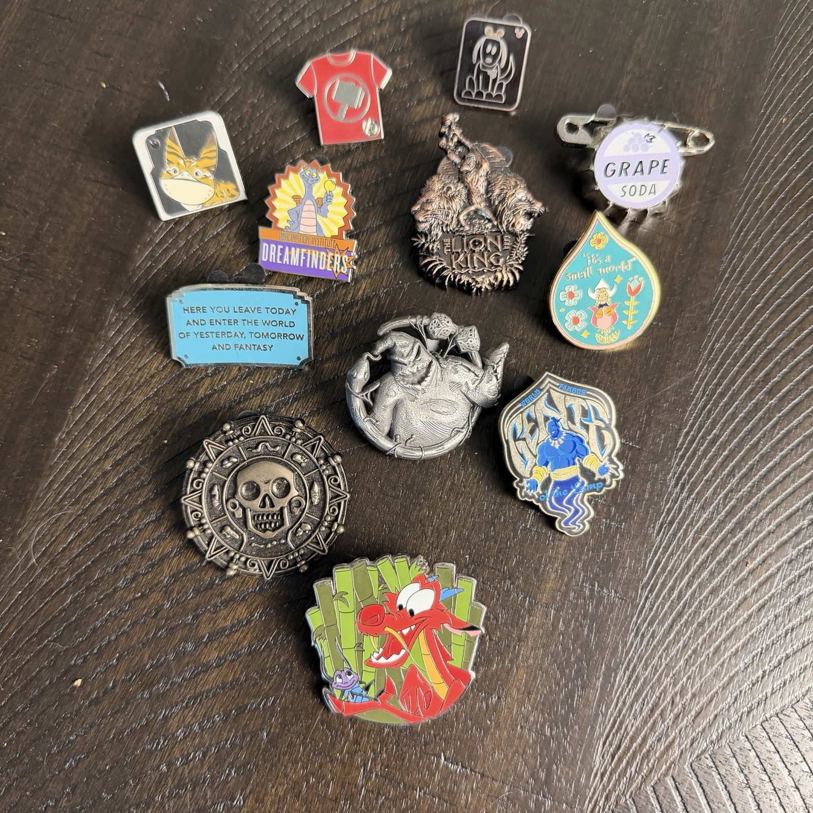 Disney Trading Pins Miscellaneous Set of 12 Pins Disney Collectibles Pins