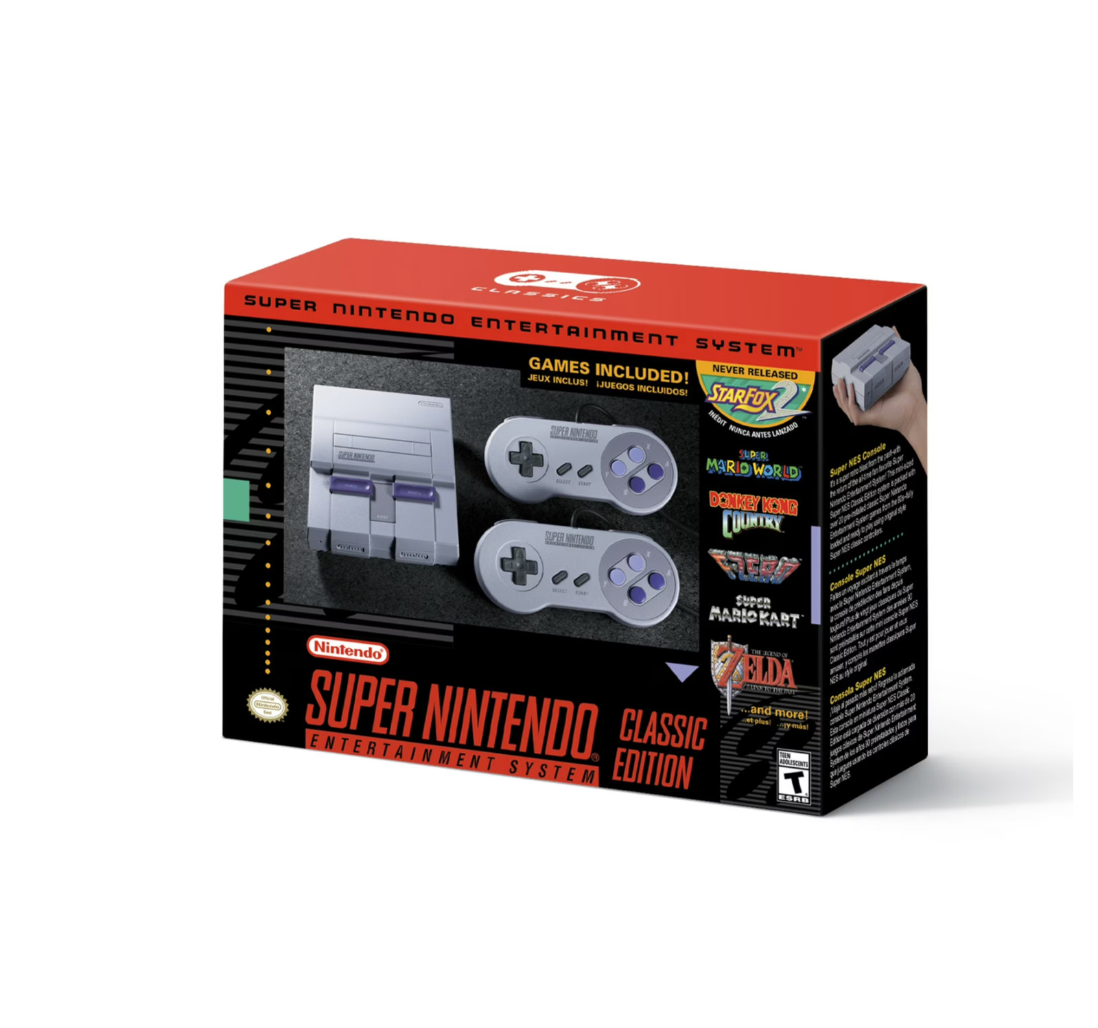 Nintendo Super NES Mini Classic Edition Control Deck - Gray(Limited Edition) Nintendo Super NES Mini Classic Edition Control Deck - Gray(Limited Edition)