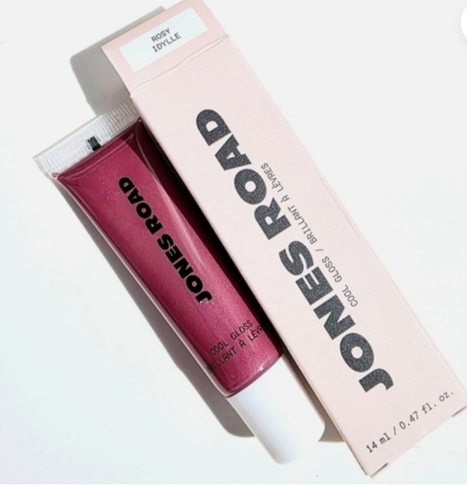Jones Road The Cool Gloss Rosy Idylle 0.47 fl oz Full Size NEW MSRP $22