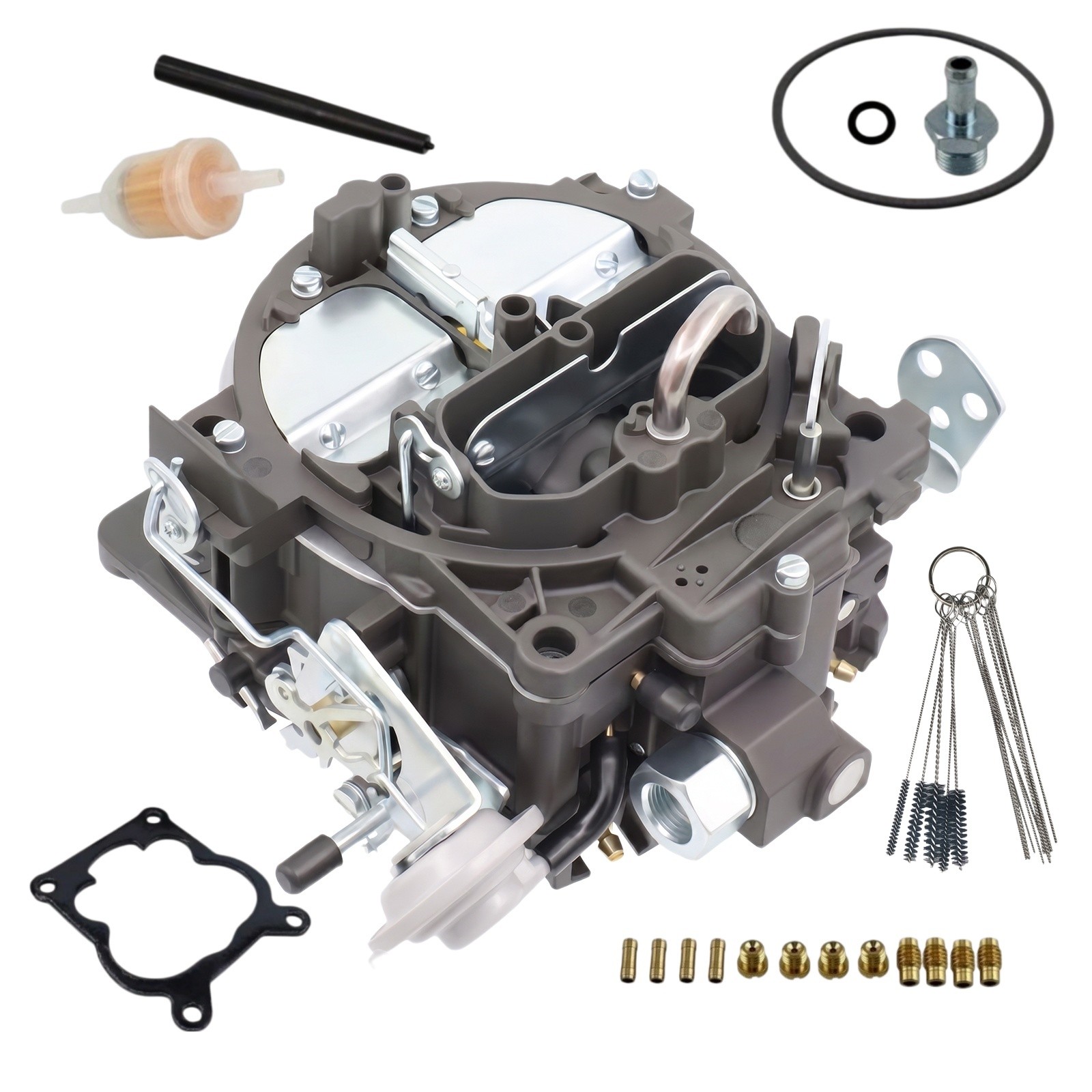 Carburetor For Mercruiser 350 5.7 V8 MCM 260 Rochester Quadrajet Marine 17080561