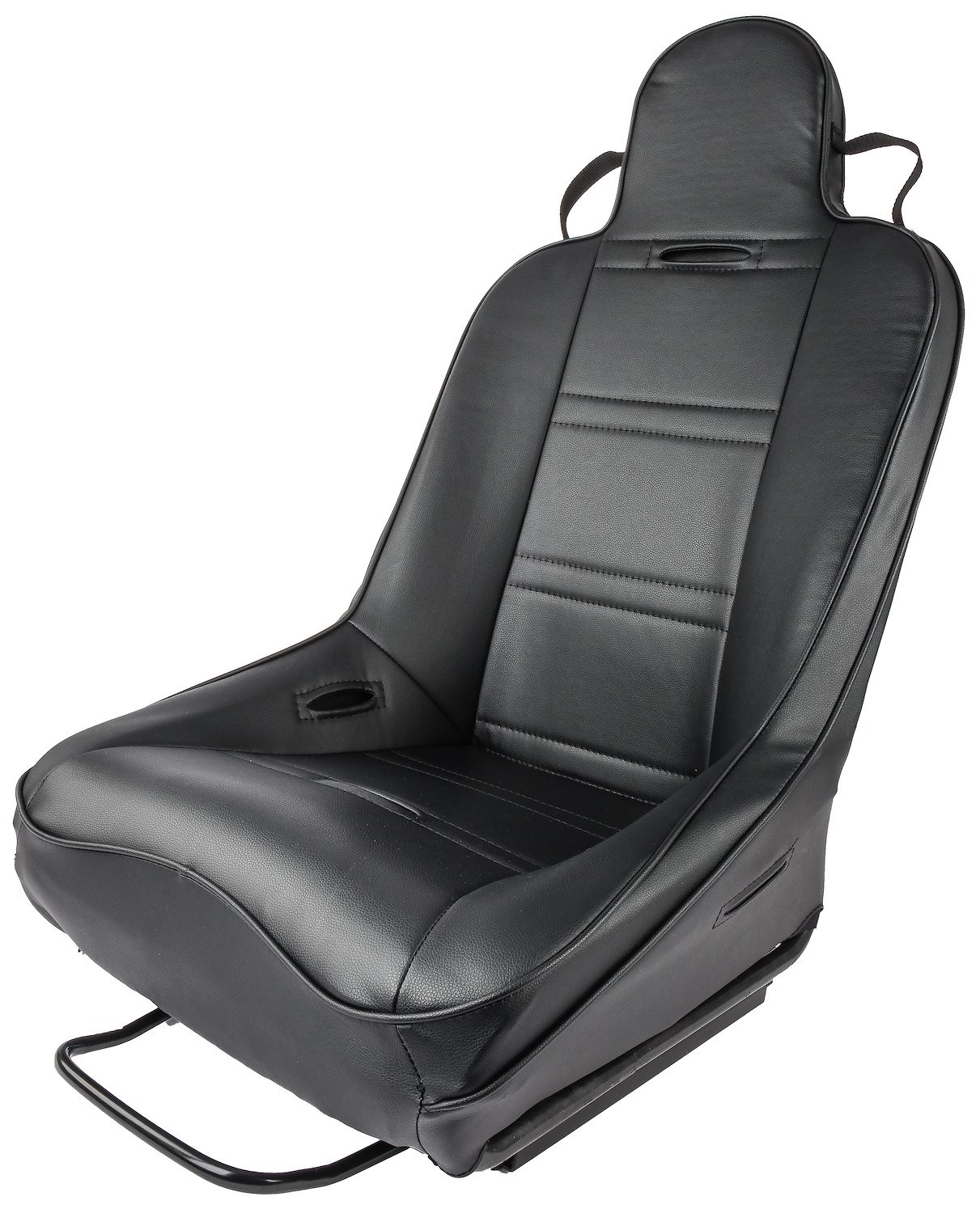 JEGS Off Road Suspension Seat [Black Vinyl]