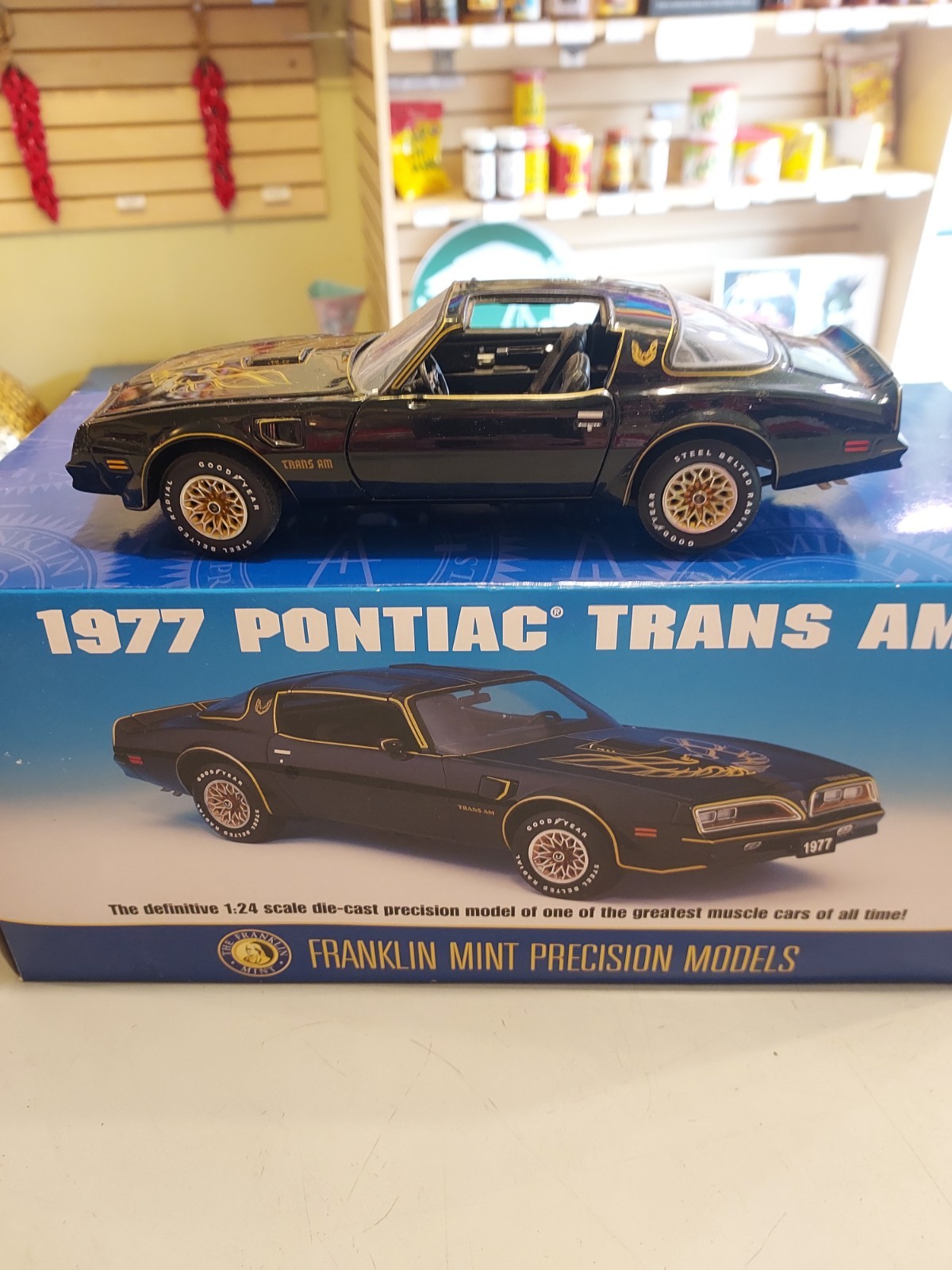 1977 Bandit Trans Am Franklin Mint Diecast Detailed Model