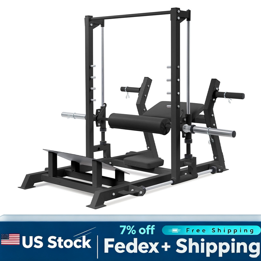 Hip Thrust Machine 770 LBS Glute Bridge Butt Exercise Equipment for Home Gym