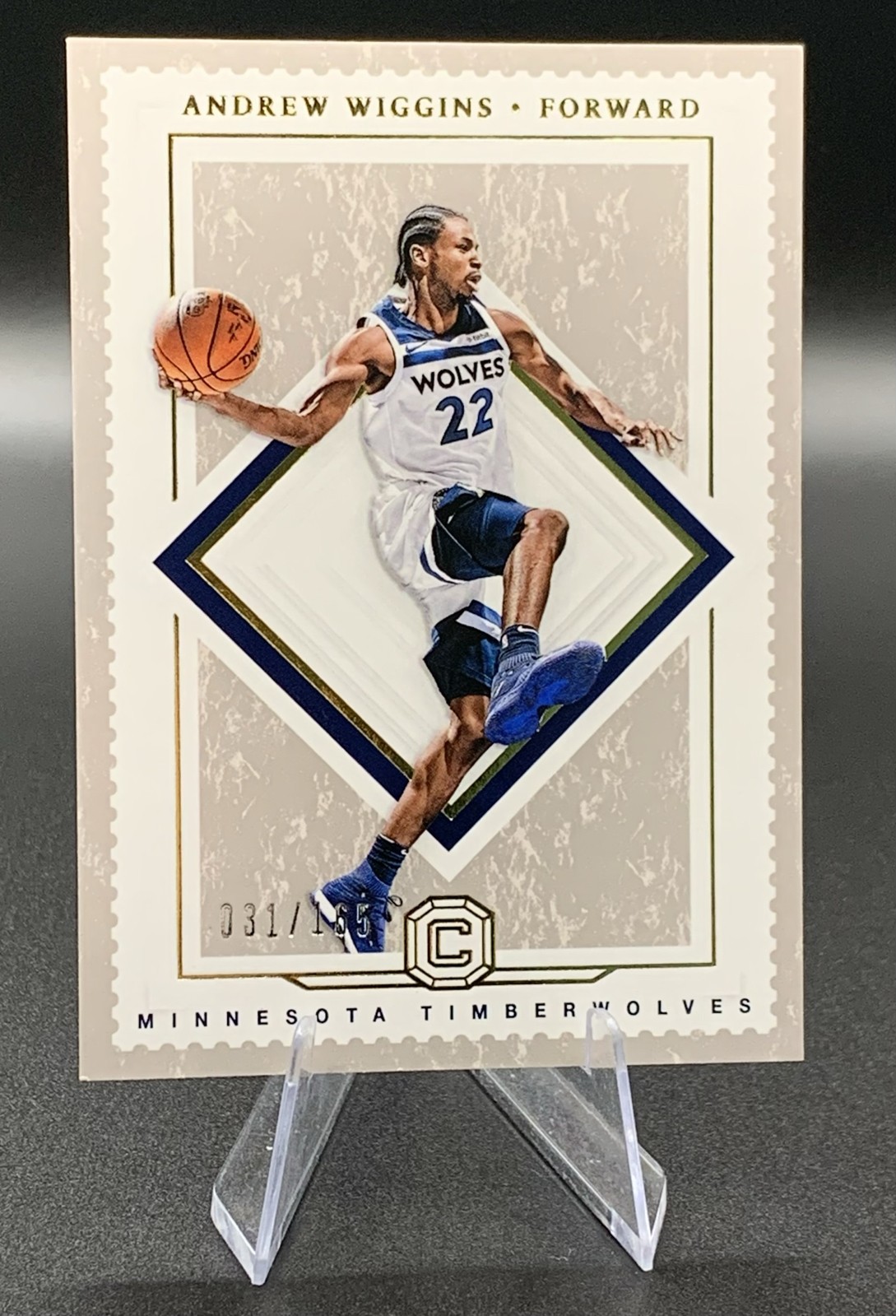 2017-18 Panini Cornerstones - Andrew Wiggins #128 /165