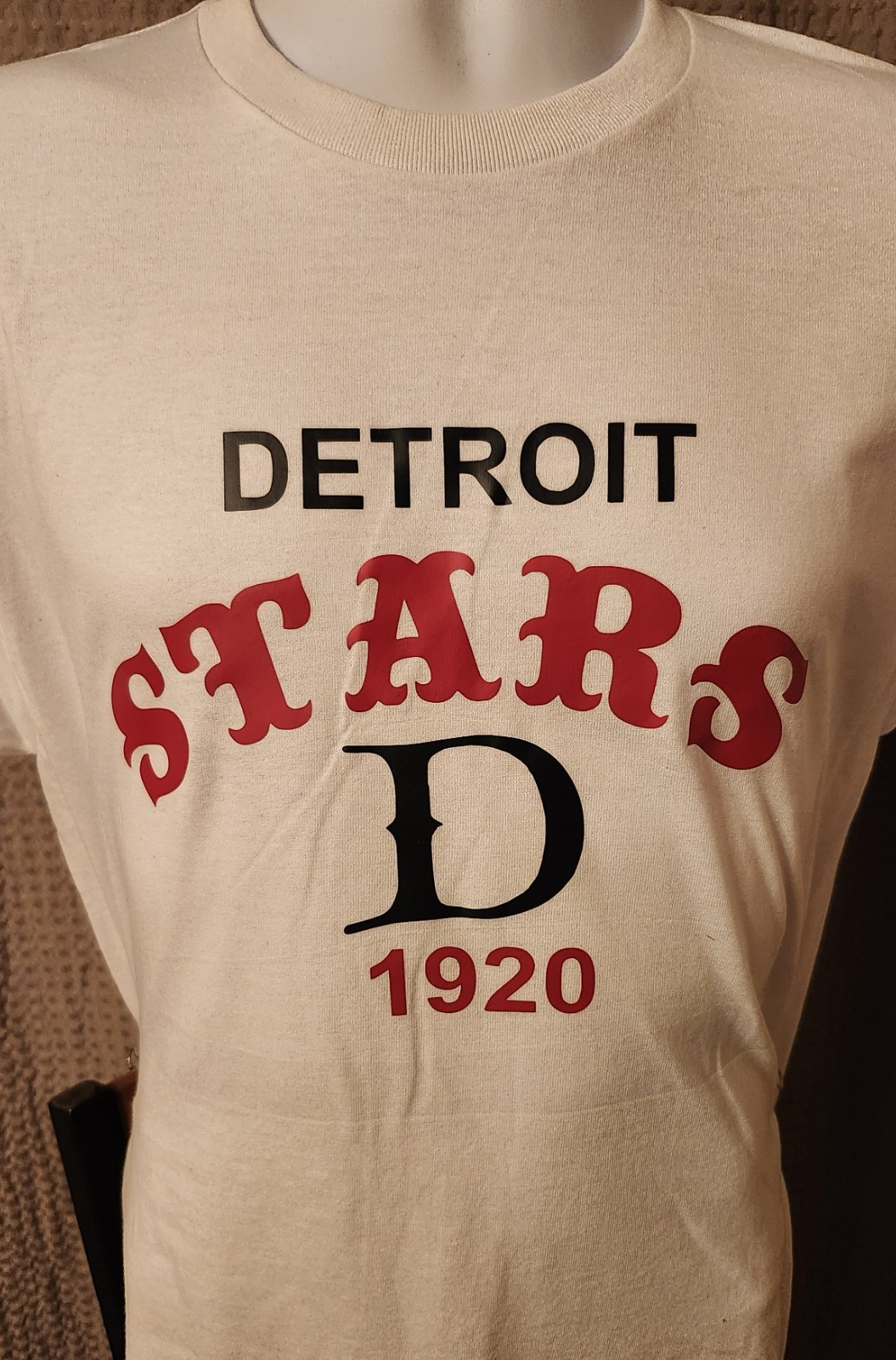 Detroit Stars T-Shirt, 50/50 blend size sml to 5xl multi color Detroit Stars T-Shirt, 50/50 blend size sml to 5xl multi color