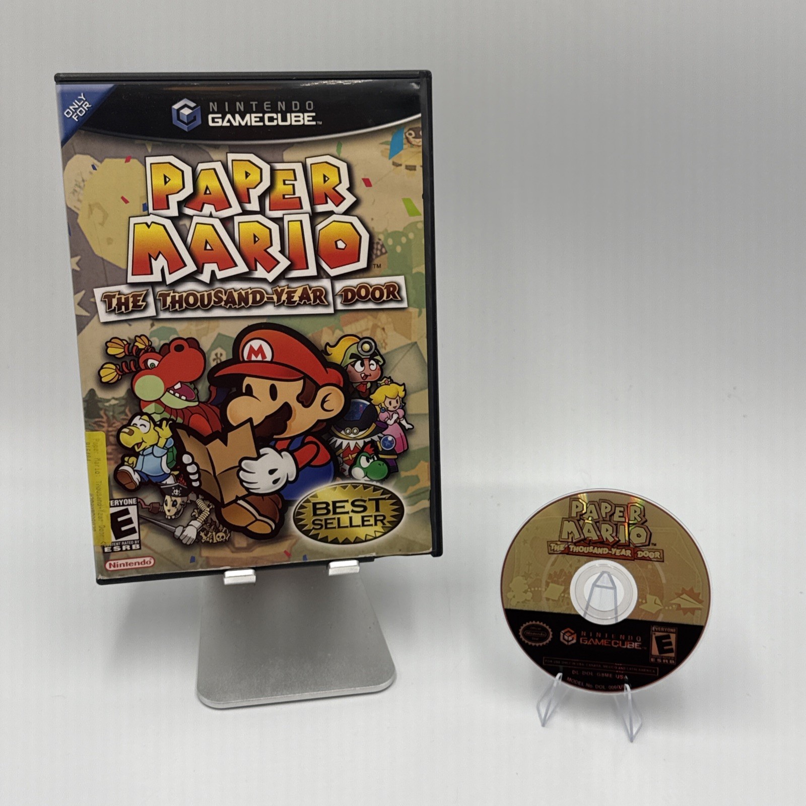 Paper Mario: The Thousand-Year Door (Nintendo, 2004) Tested, Black Label