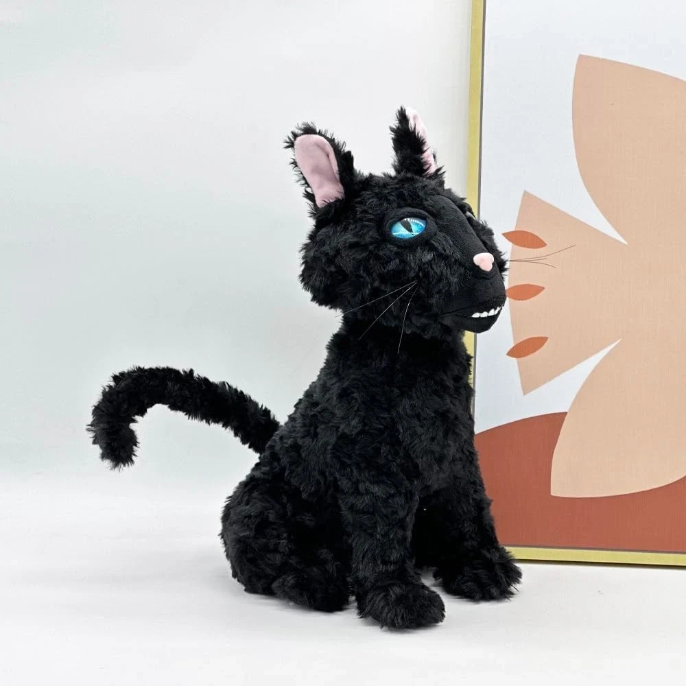  Horror Movie Coraline Cat Plush Cartoon Anime Toy Stuffed Doll Halloween