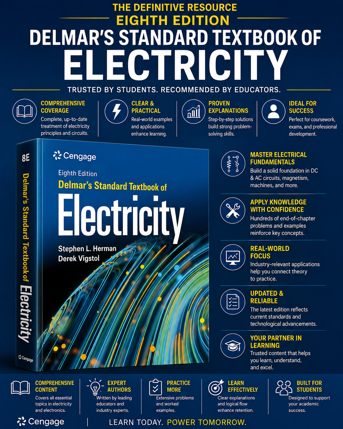 Delmar's Standard Textbook of Electricity 8th Edition Cengage Electrical Delmar's Standard Textbook of Electricity 8th Edition Cengage Electrical