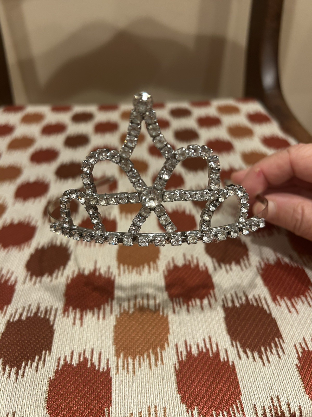 Vintage Rhinestone Tiara Crown Vintage Rhinestone Tiara Crown
