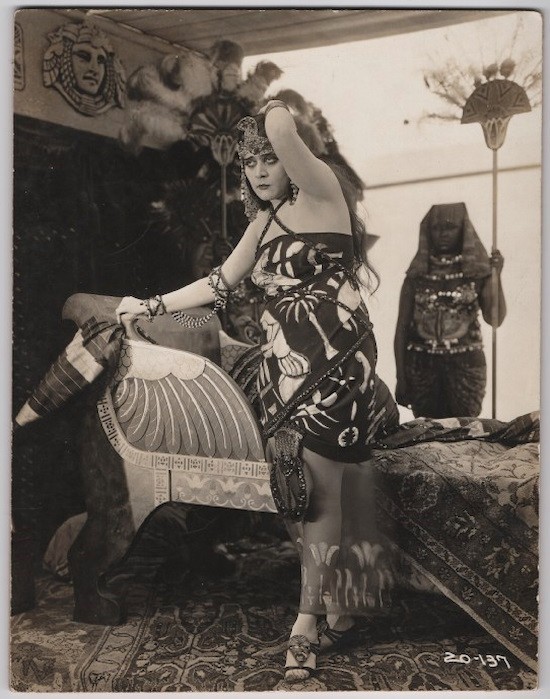 THEDA BARA Extremely Rare Beautiful Still from CLEOPATRA OOAK Vintage Original