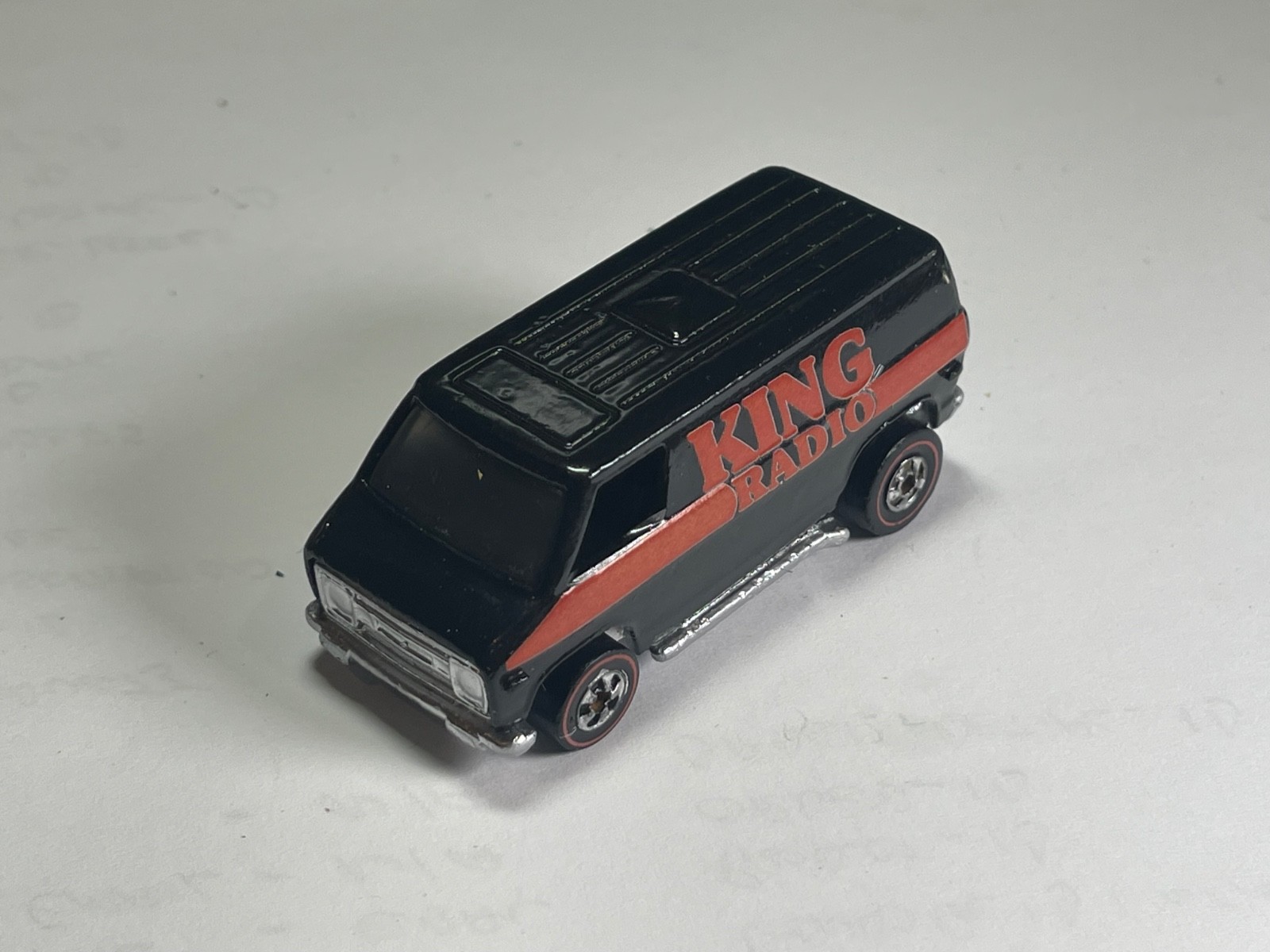 Restored/Customized Hot Wheels Redline - 1975 - Super Van w/King Radio Decals