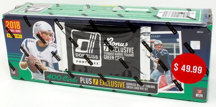 2018 PANINI DONRUSS FOOTBALL FACTORY SET BLOWOUT CARDS