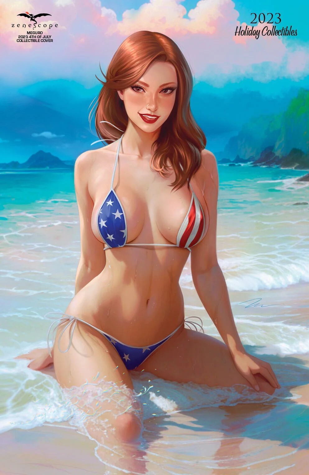 Cinderella vs. The Queen of Hearts 2023 4th of July Holiday Collectible Cover