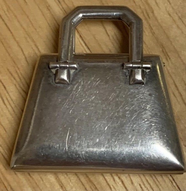 Vintage Paul Flato Sterling Silver Purse Watch Case Only Case 19g I.5”