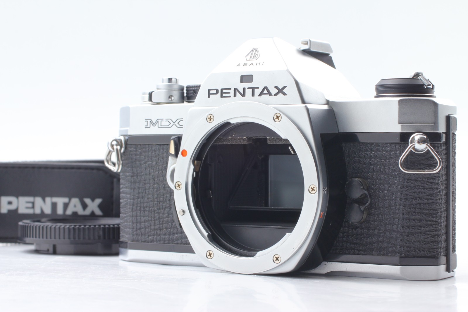 New Seal [Exc+5] Pentax MX Silver 35mm SLR Film Camera Body From JAPAN