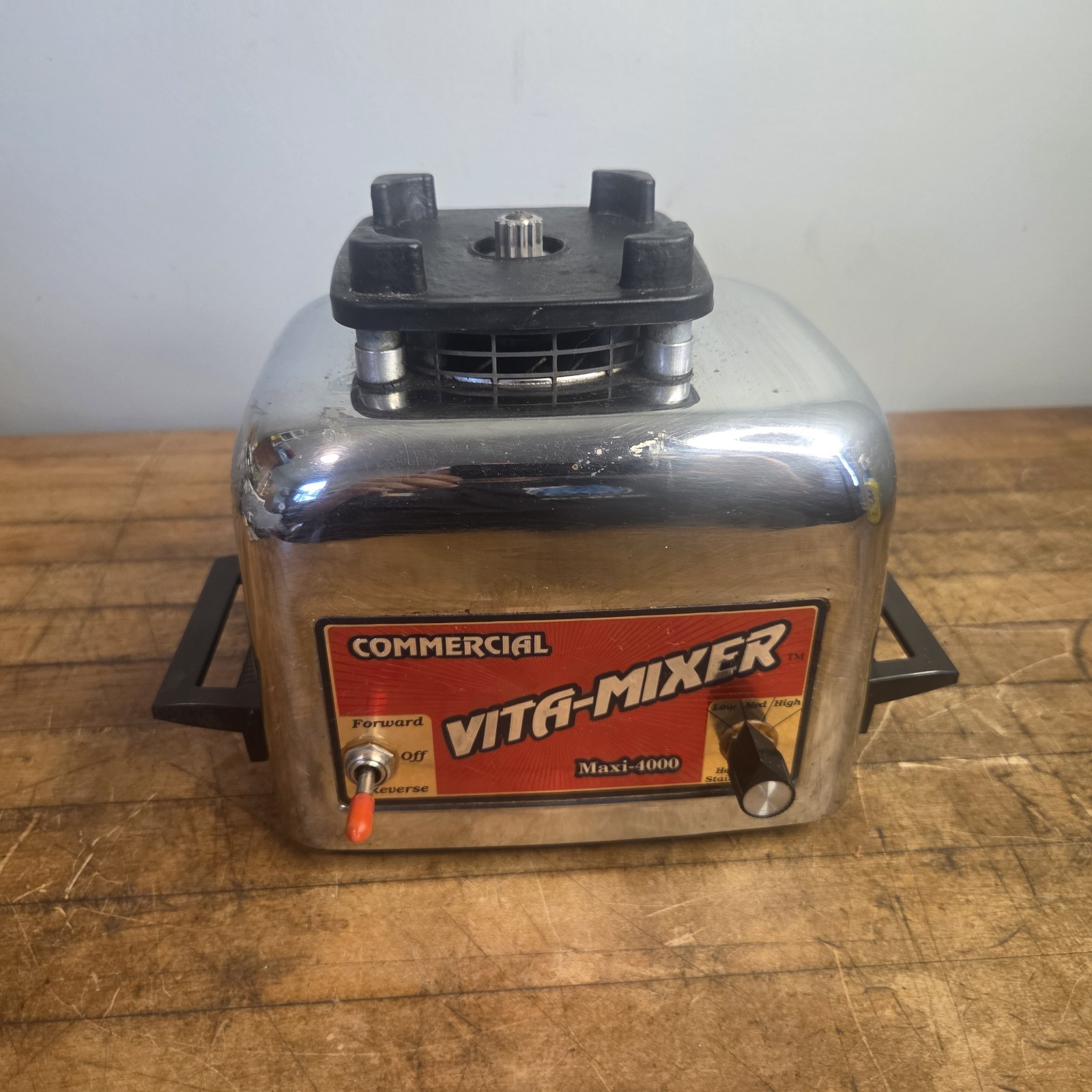 Vitamix Vita-Mixer Blend Maxi-4000 Commercial Base Motor WORKS