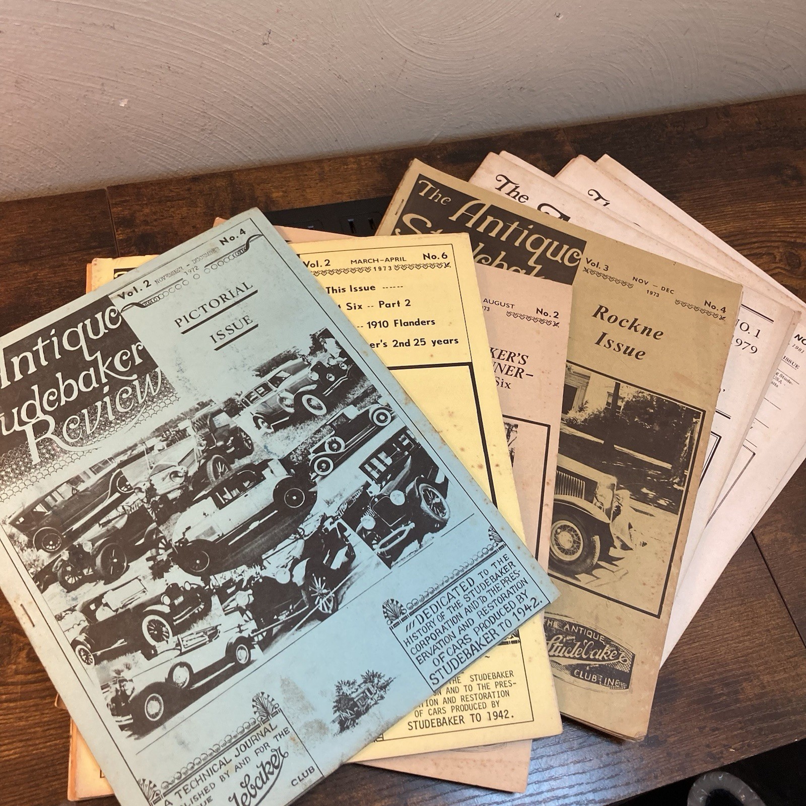 The Antique Studebaker Review 12 Issues Lot 1972-1982 Vtg Classic Cars Ephemera The Antique Studebaker Review 12 Issues Lot 1972-1982 Vtg Classic Cars Ephemera