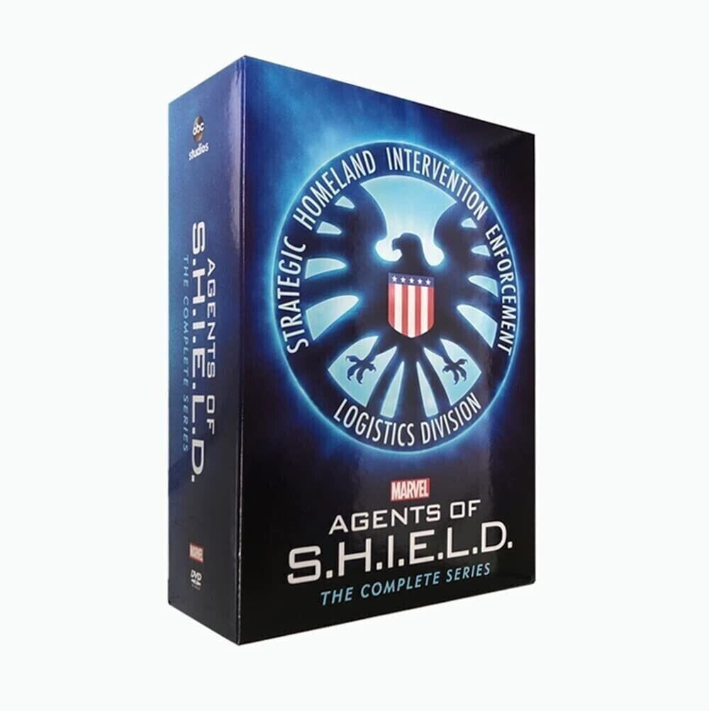 Agents Of S.H.I.E.L.D. Shield Complete Series Season 1-7 DVD 32-Disc Box Set