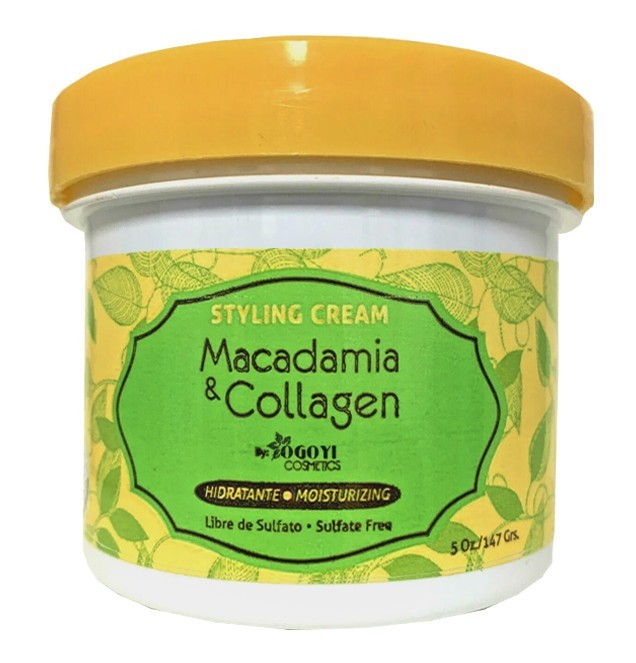 Macadamia & Collagen Styling Cream, 5 Ounce Crema De Peinar