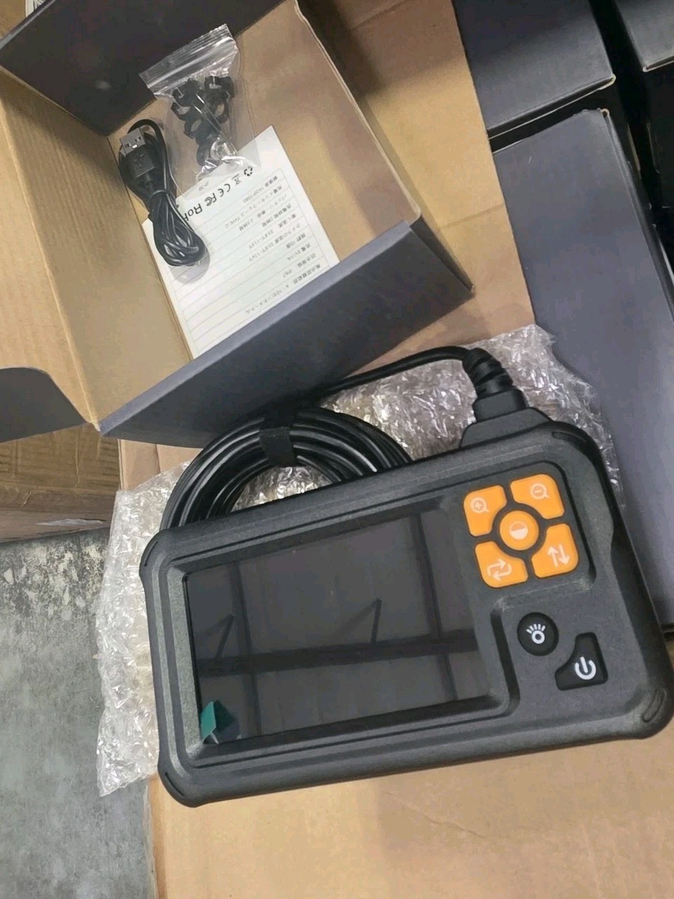 32ft LED Handheld Industrial Endoscope Borescope Inspection Snake Camera 32ft LED Handheld Industrial Endoscope Borescope Inspection Snake Camera