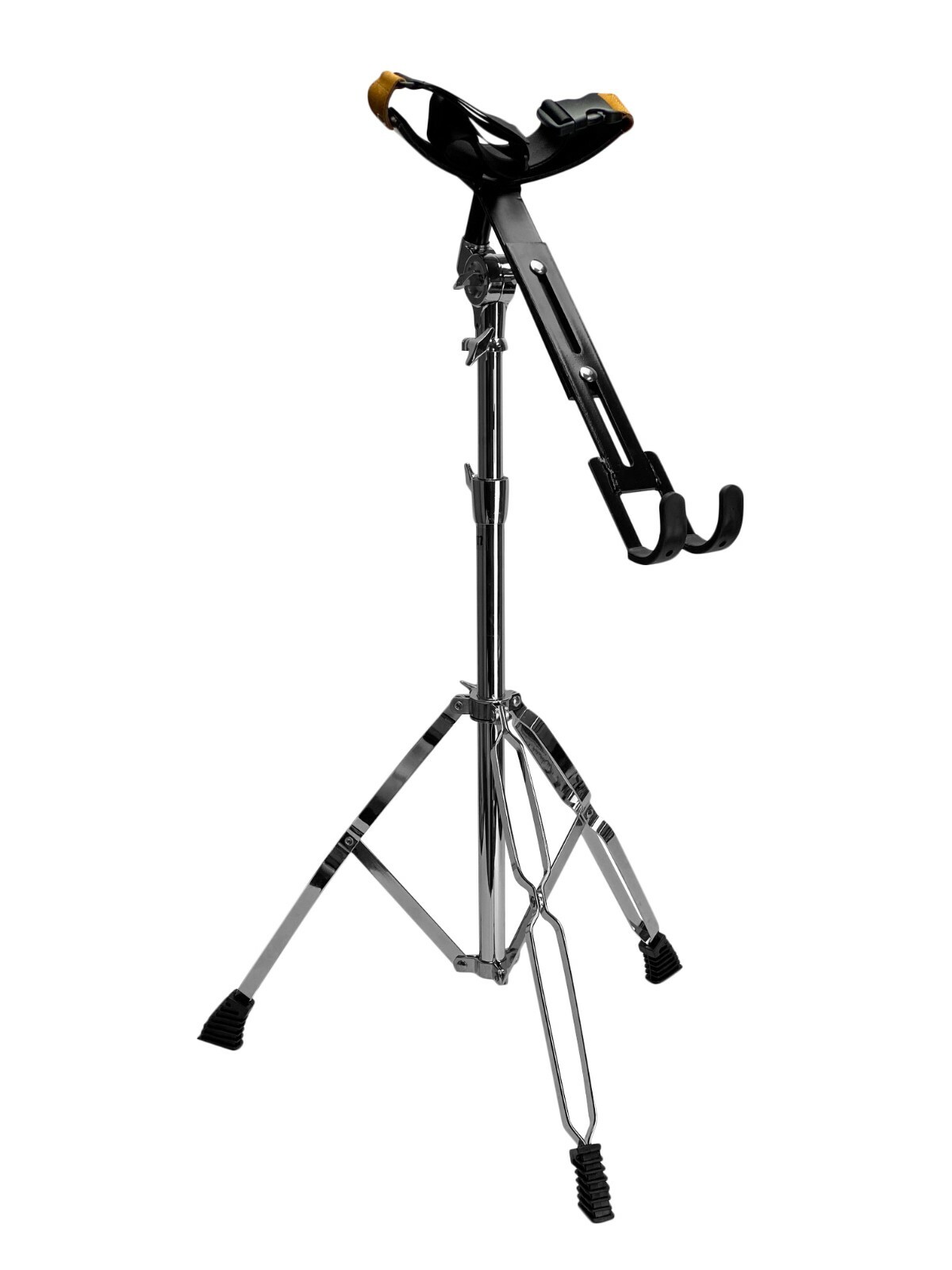 Zenison DJEMBE STAND Double Braced Chrome Adjustable Height Heavy Duty Tripod Zenison DJEMBE STAND Double Braced Chrome Adjustable Height Heavy Duty Tripod