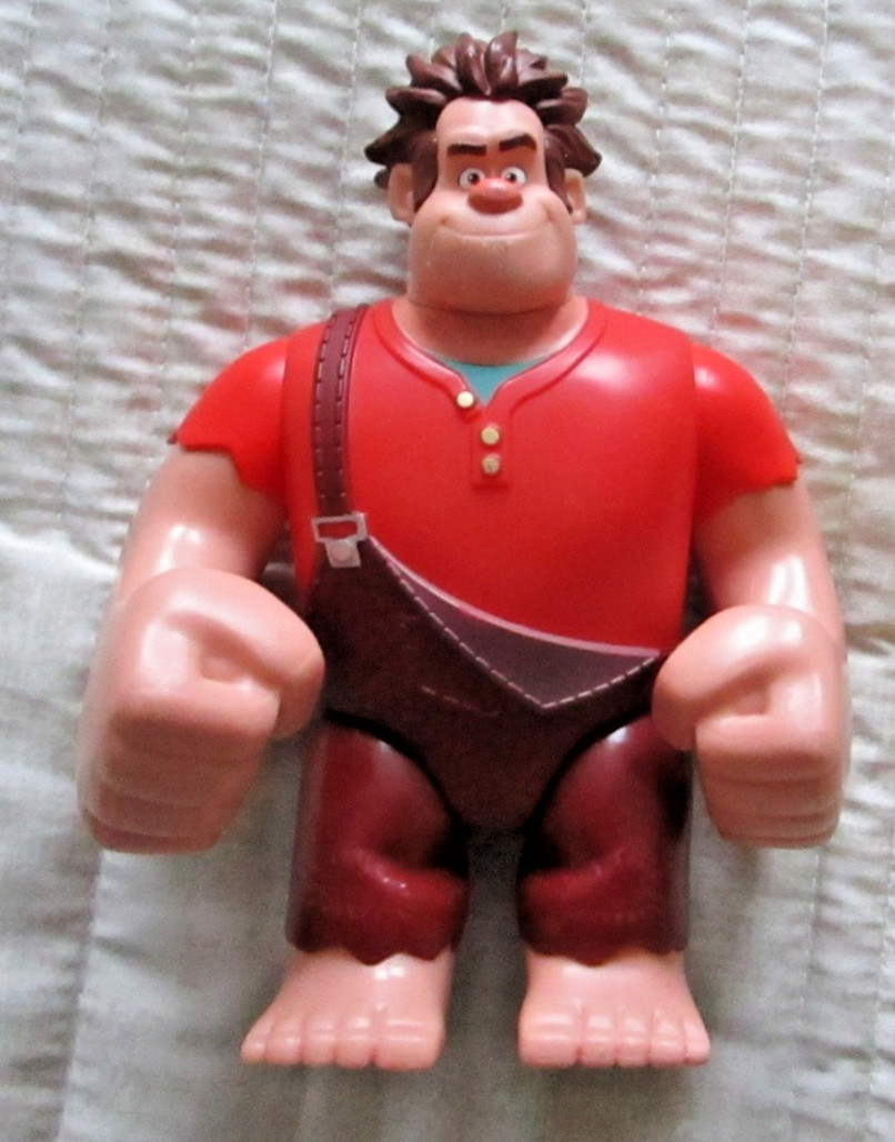 Wreck It Ralph Disney Poseable Action Figure - Bandai 2018 5” Tall Toy Wreck It Ralph Disney Poseable Action Figure - Bandai 2018 5” Tall Toy