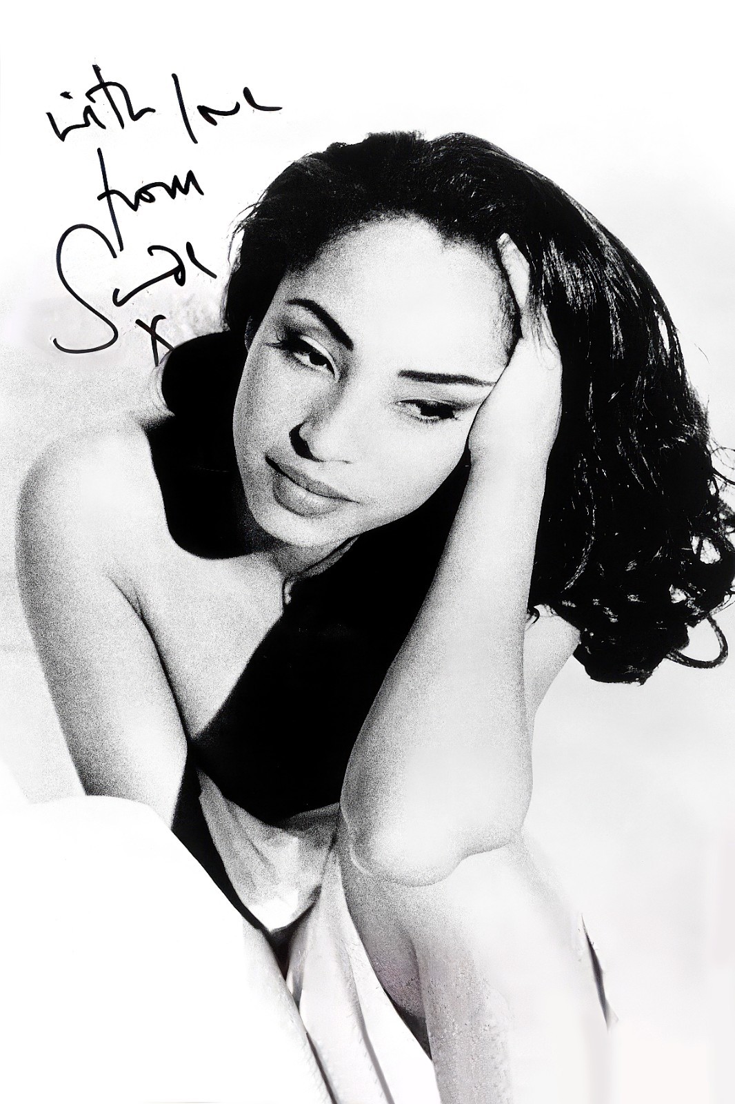 Sade Adu Poster, Sade Adu with Signed Music Poster Sade Adu Poster, Sade Adu with Signed Music Poster