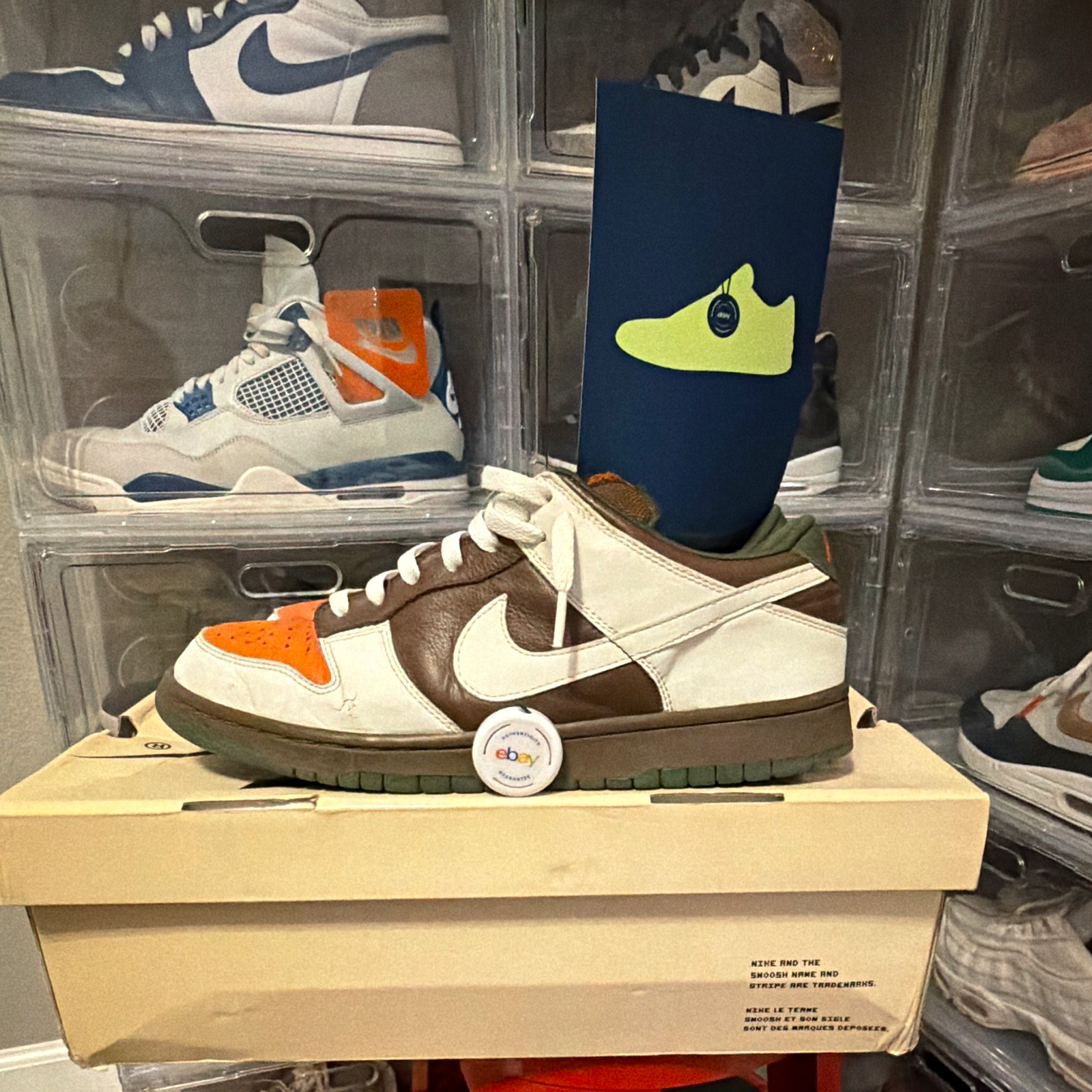 Nike Dunk Low Pro SB Oompa Loompa from 2005 with original box US 11 D 304292-228 Nike Dunk Low Pro SB Oompa Loompa from 2005 with original box US 11 D 304292-228