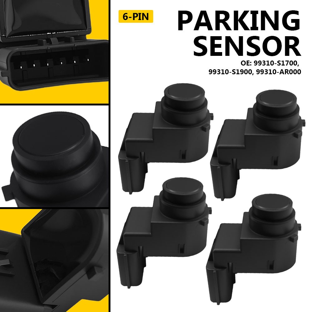 4PC Parking Sensor Bumper For 2020-2023 Hyundai Santa Fe 99310-S1900 99310-S1700