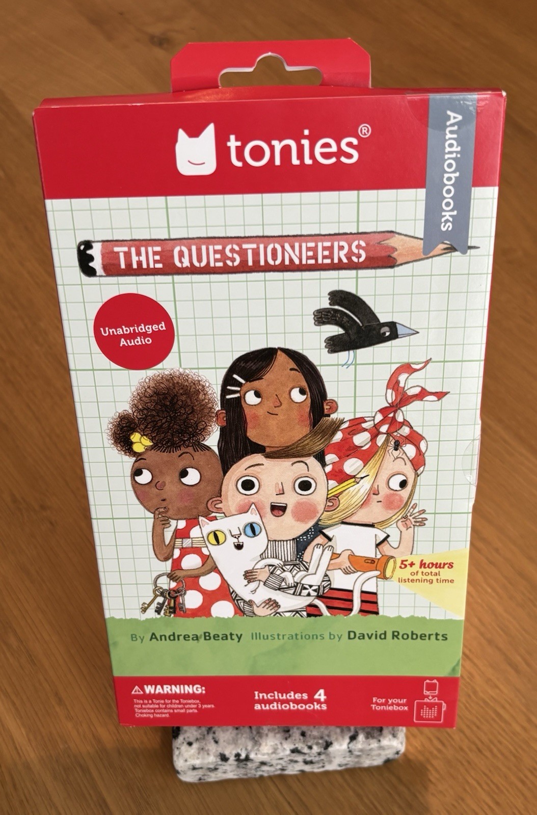 Tonies The Questioneers Series - 4 Audiobooks for Tonebox - Age 6+ - Brand NEW