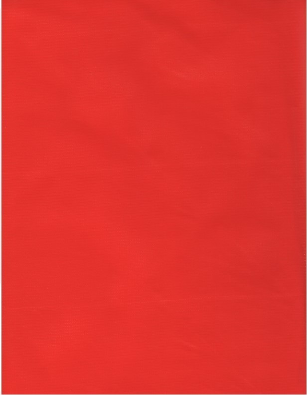 Oilcloth Fabric Solid Red Pattern Sold in Yards or Full Bolts