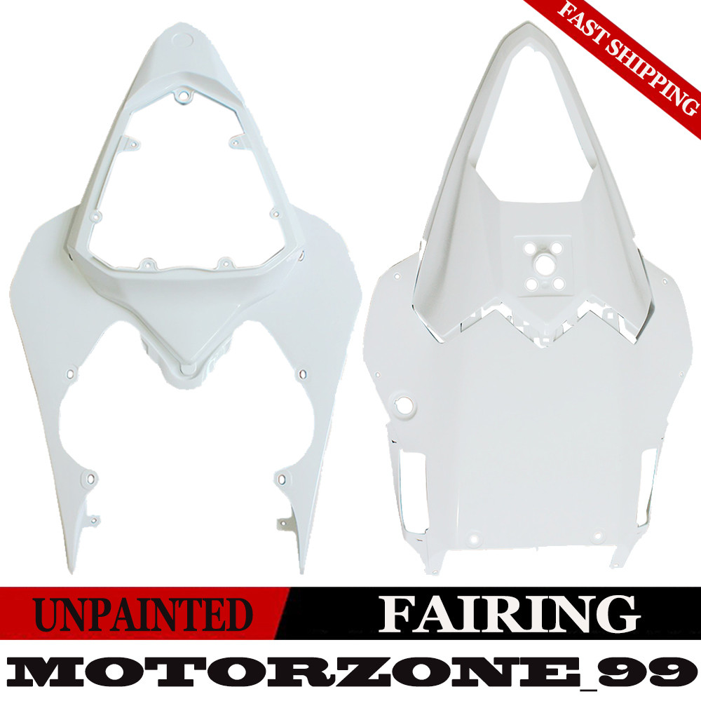 Unpainted Upper&Lower Rear Tail Section Cowl Fairing For YAMAHA YZF R6 2008-2016