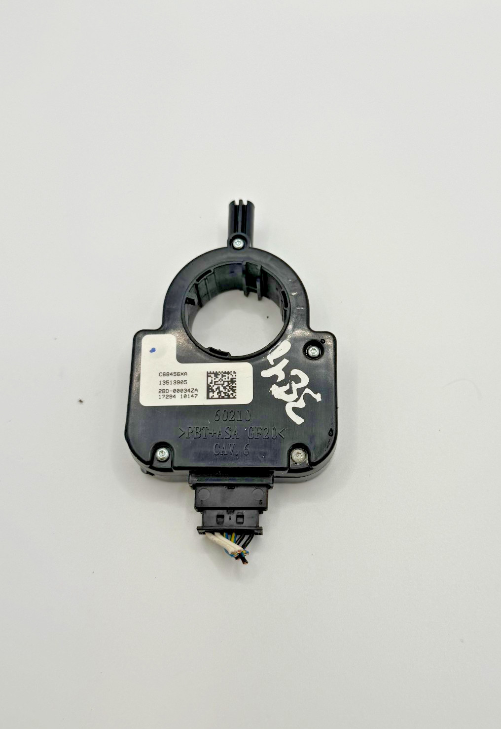 2014-2018 CHEVROLET IMPALA STEERING POSITION ANGLE SENSOR ASSEMBLY OEM 13513905 2014-2018 CHEVROLET IMPALA STEERING POSITION ANGLE SENSOR ASSEMBLY OEM 13513905