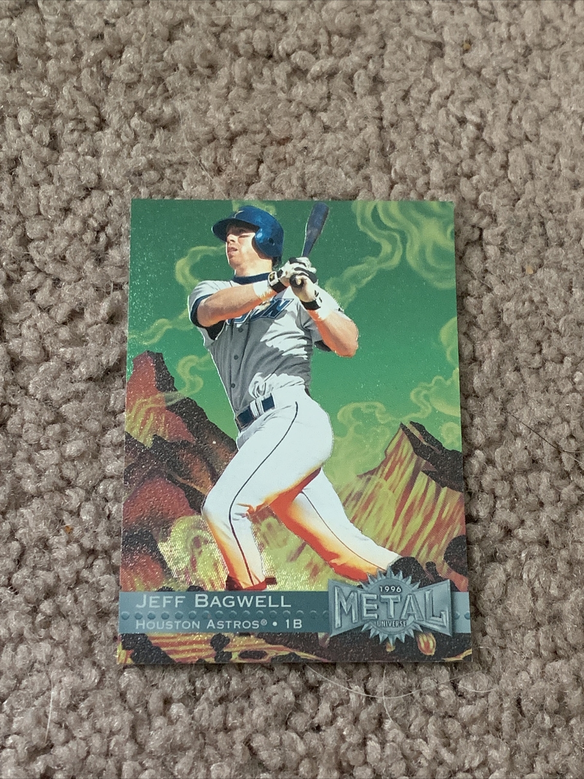 JEFF BAGWELL 1996 Metal Universe #172 Houston Astros @1701* JEFF BAGWELL 1996 Metal Universe #172 Houston Astros @1701*