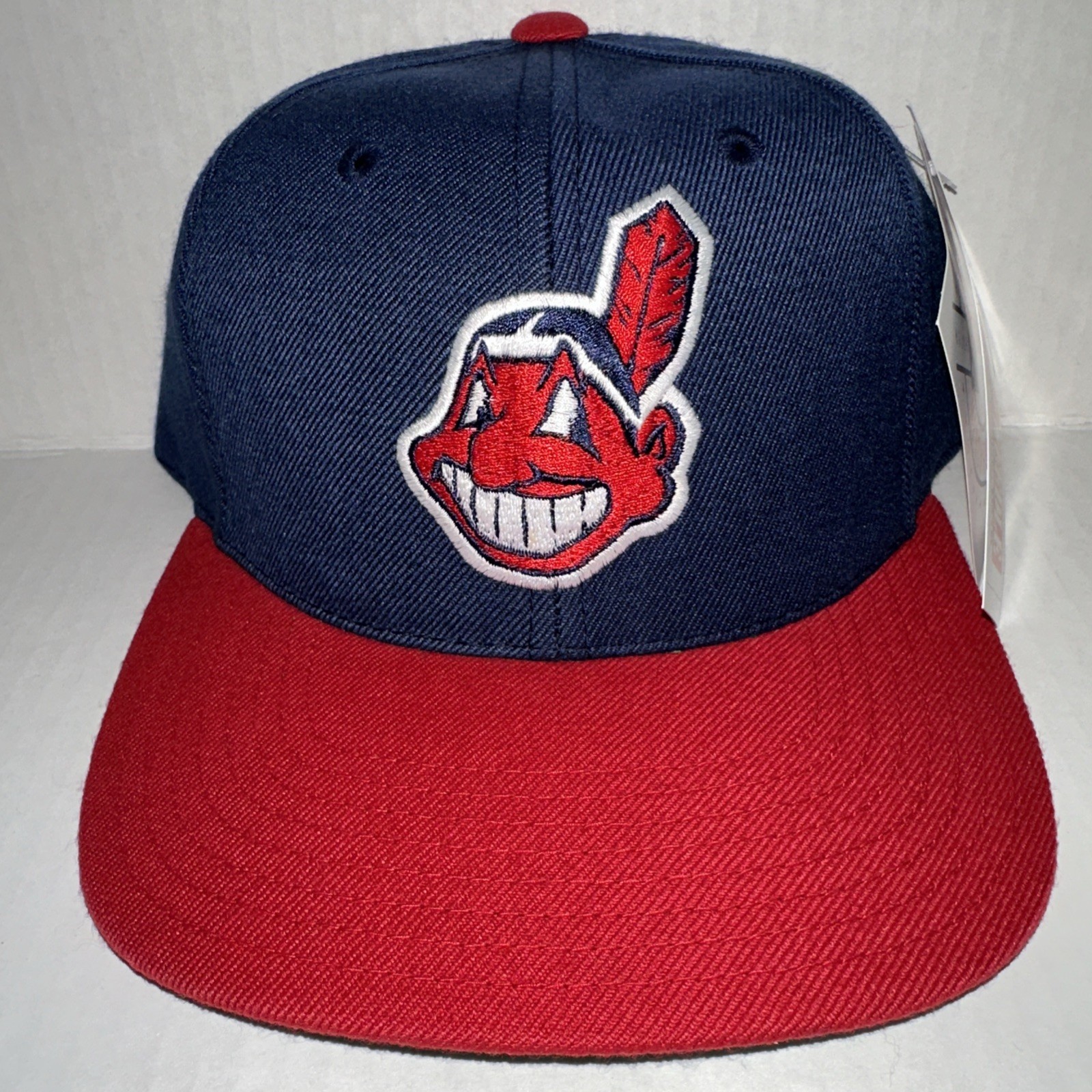 Vintage Cleveland Indians Hat/Cap. Chief Wahoo. SnapBack. New. MLB Official. 90s Vintage Cleveland Indians Hat/Cap. Chief Wahoo. SnapBack. New. MLB Official. 90s