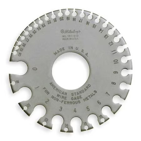 Mitutoyo 950-202 Sheet Metal Thick Gauge, Out Dia 3.325 Mitutoyo 950-202 Sheet Metal Thick Gauge, Out Dia 3.325