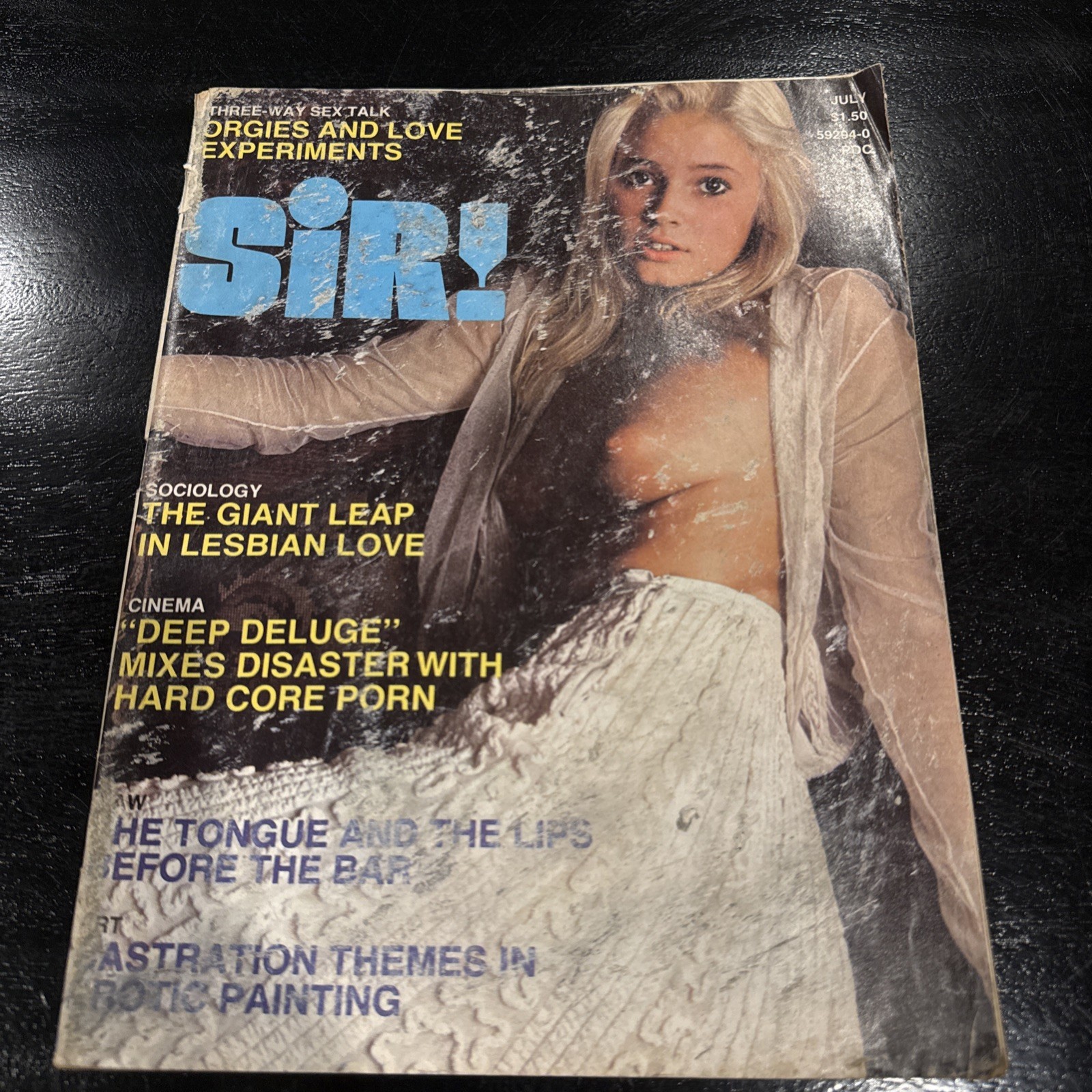 Sir Magazine July 1975 - With Centerfold - Sir Magazine July 1975 - With Centerfold -