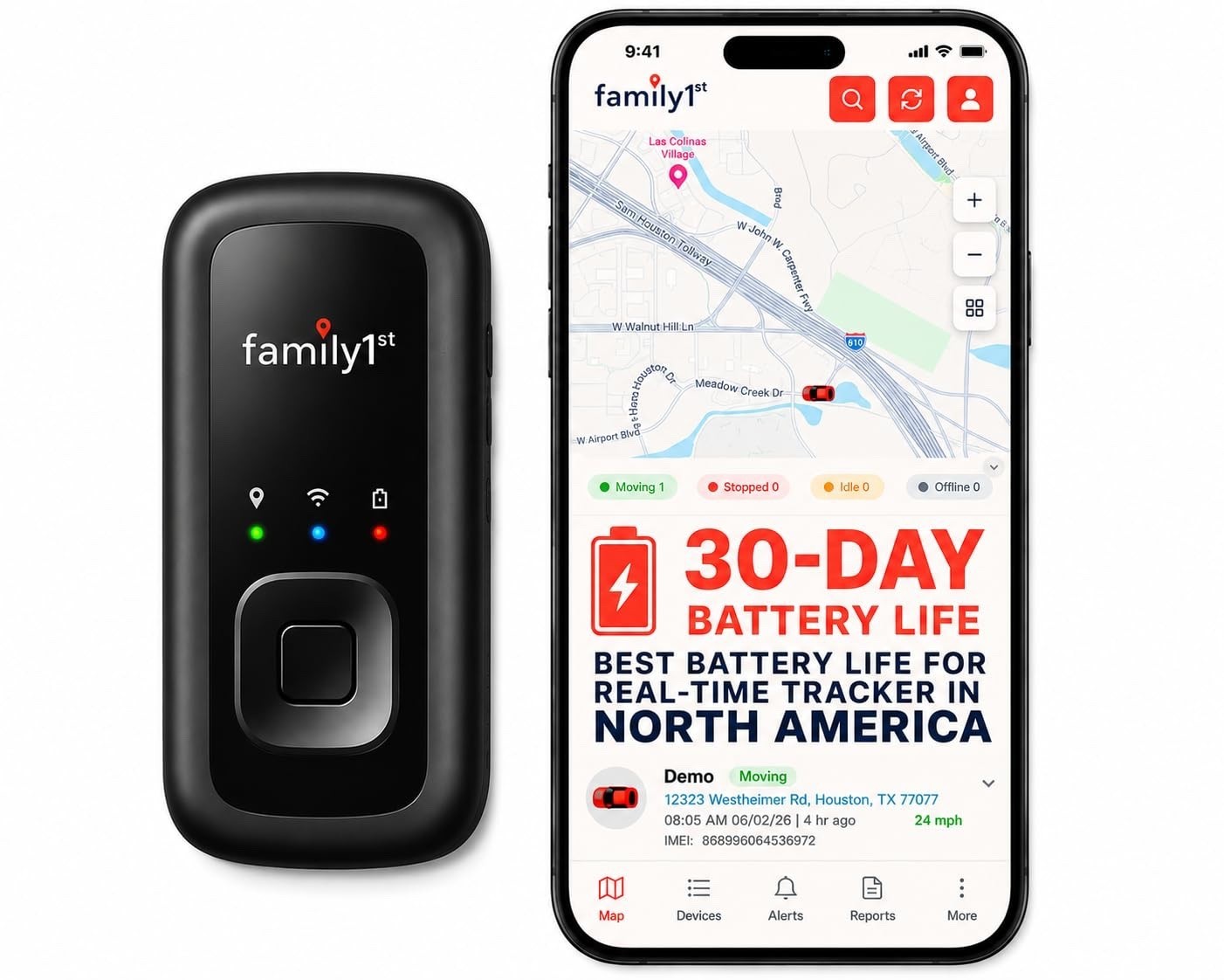 Family1st Real Time Hidden Portable GPS Tracker For Cars People Vehicles in USA Family1st Real Time Hidden Portable GPS Tracker For Cars People Vehicles in USA