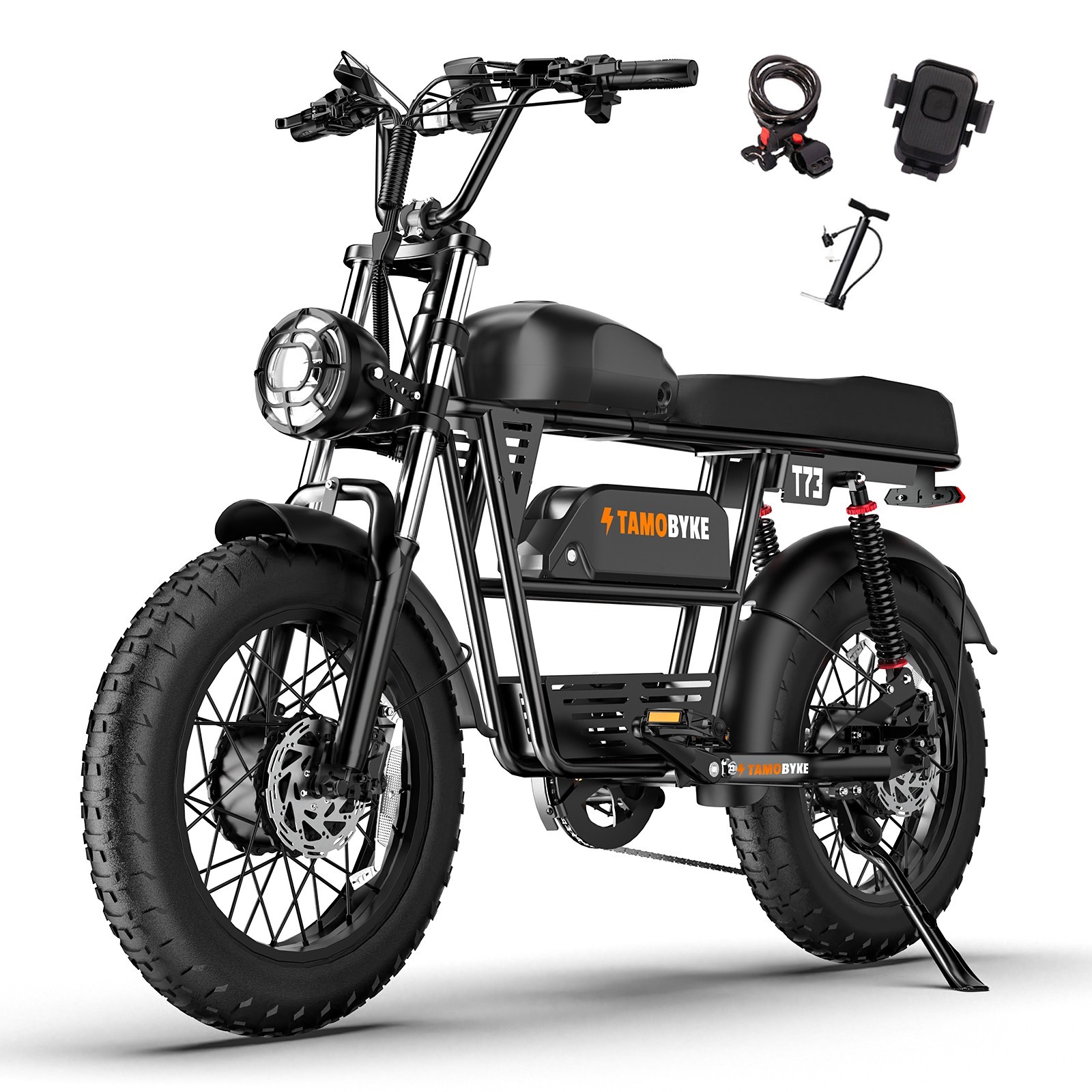 Tamobyke Electric Dirt Bike 749W 27.9MPH 48V 20AHX2 20\