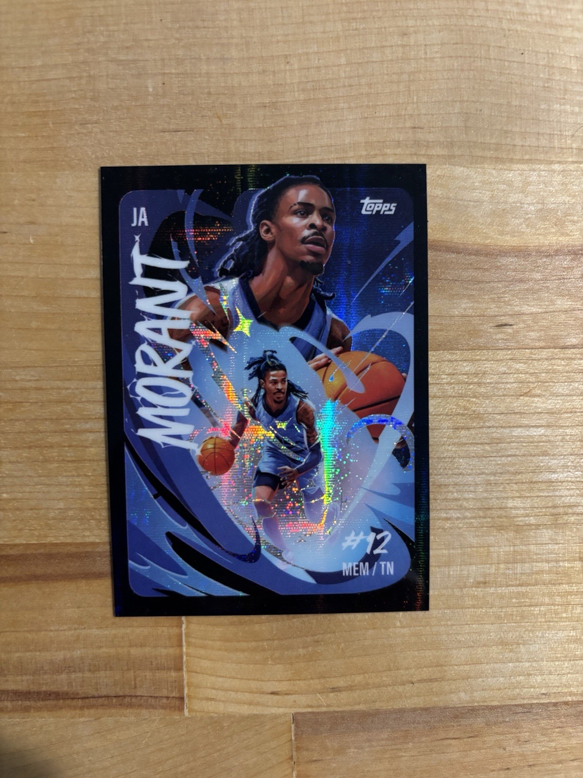 2024-25 Topps Chrome #UVAS-10 Ja Morant Ultra Violet All-Stars Memphis Grizzlies 2024-25 Topps Chrome #UVAS-10 Ja Morant Ultra Violet All-Stars Memphis Grizzlies
