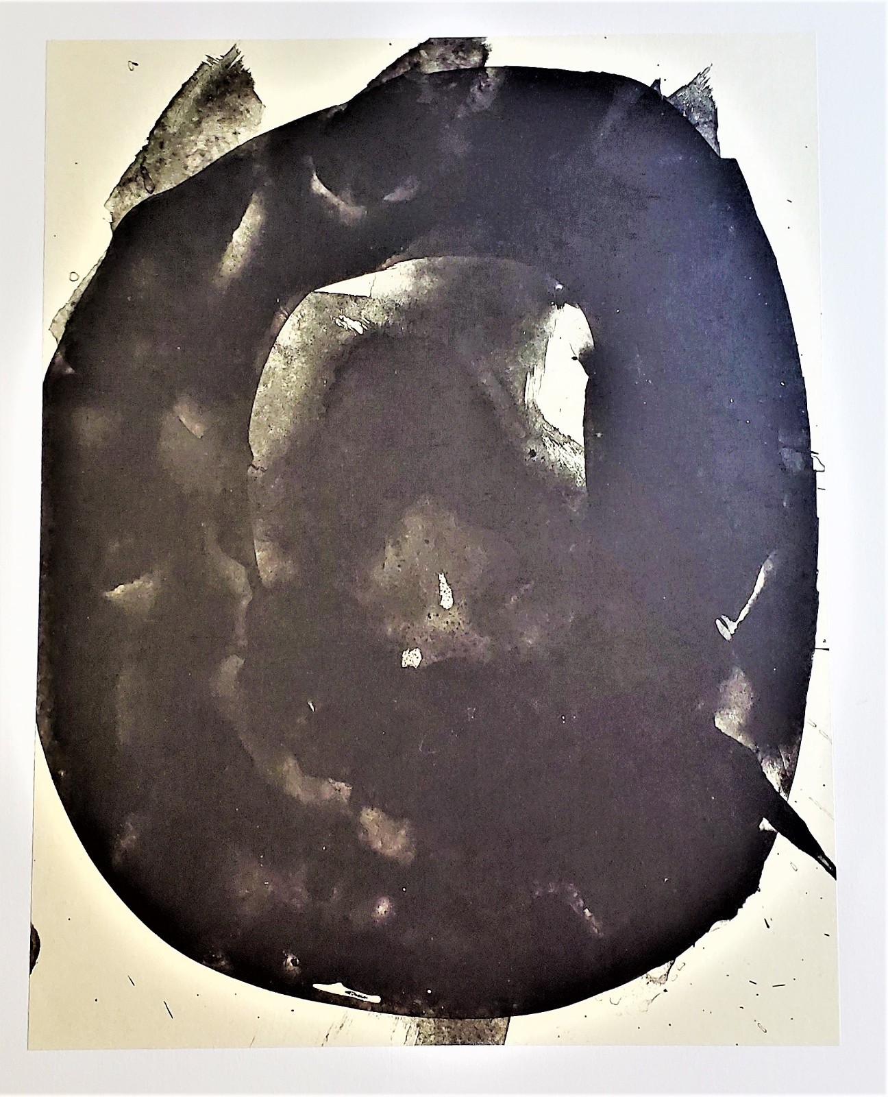 ROBERT MOTHERWELL Octavio Paz Suite 1988 Color Lithograph Chine Colle Applique 1