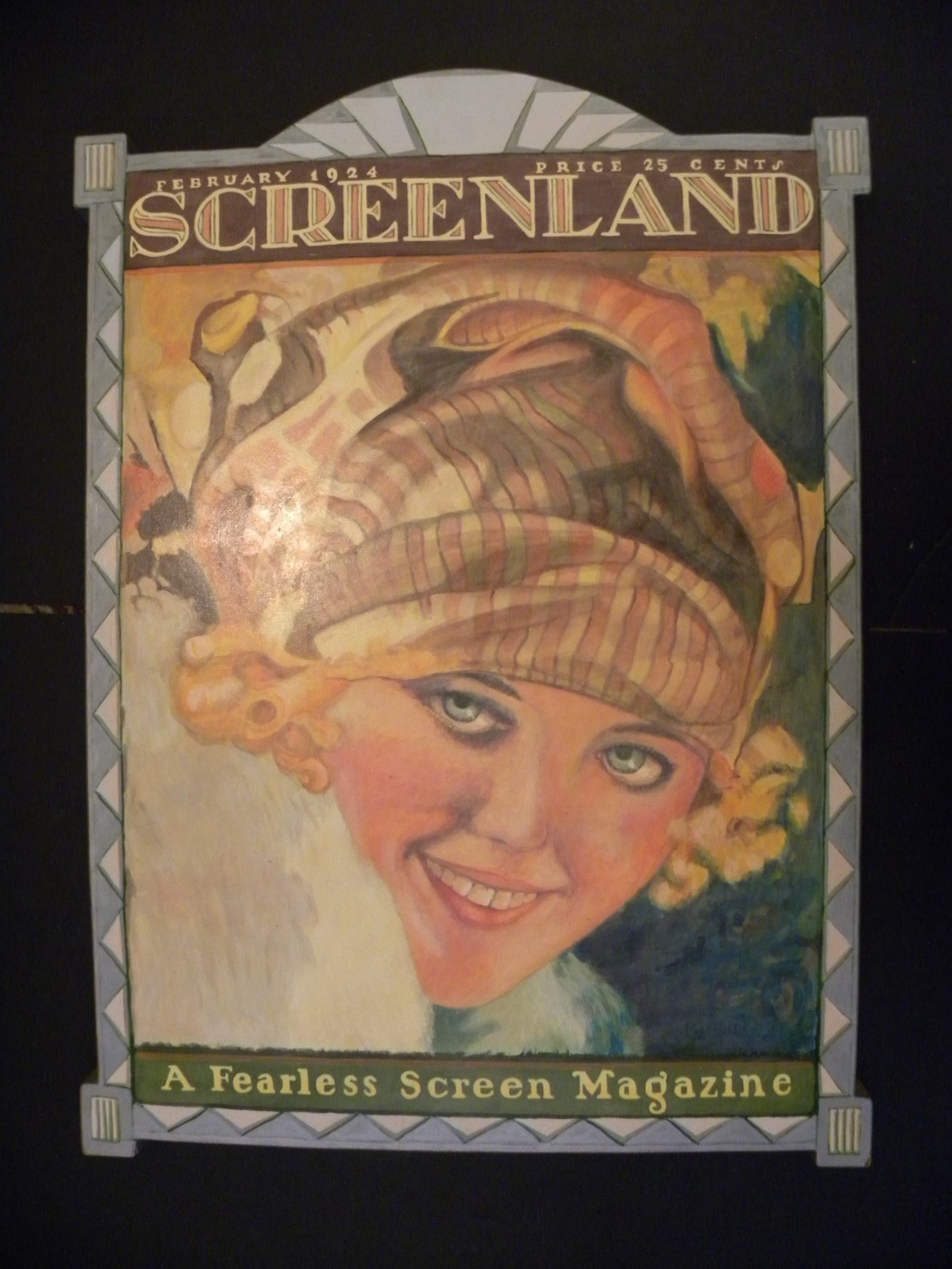 A Ralph Allen Massey Portrait of Marion Davies After Feb 1924 Screenland Cover A Ralph Allen Massey Portrait of Marion Davies After Feb 1924 Screenland Cover