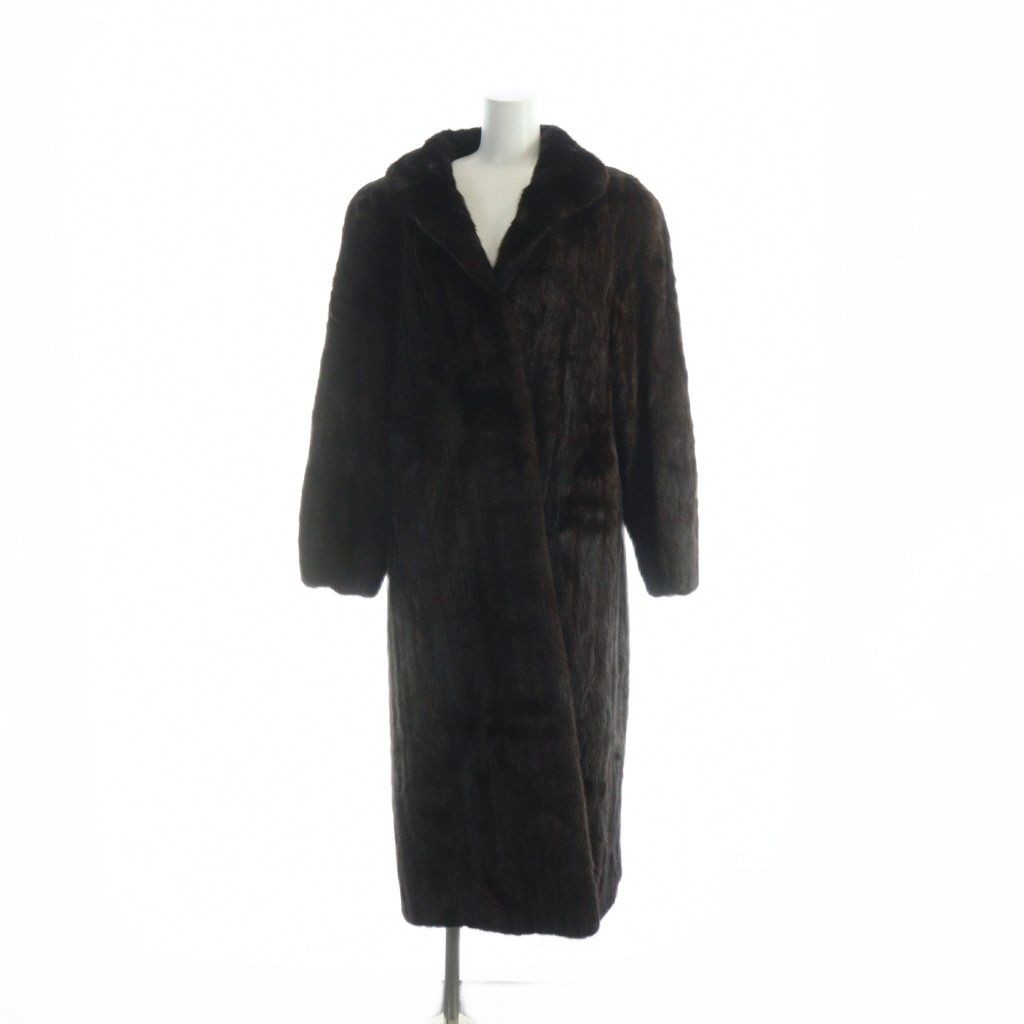 Northern Lights Bloomingdales Fur Long Coat Mink Brown Approx US Size M Northern Lights Bloomingdales Fur Long Coat Mink Brown Approx US Size M